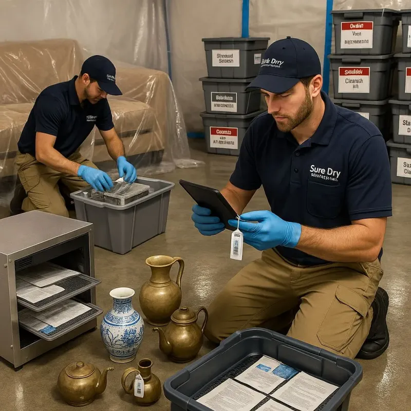 Content Protection and Restoration process in Bexar County, TX